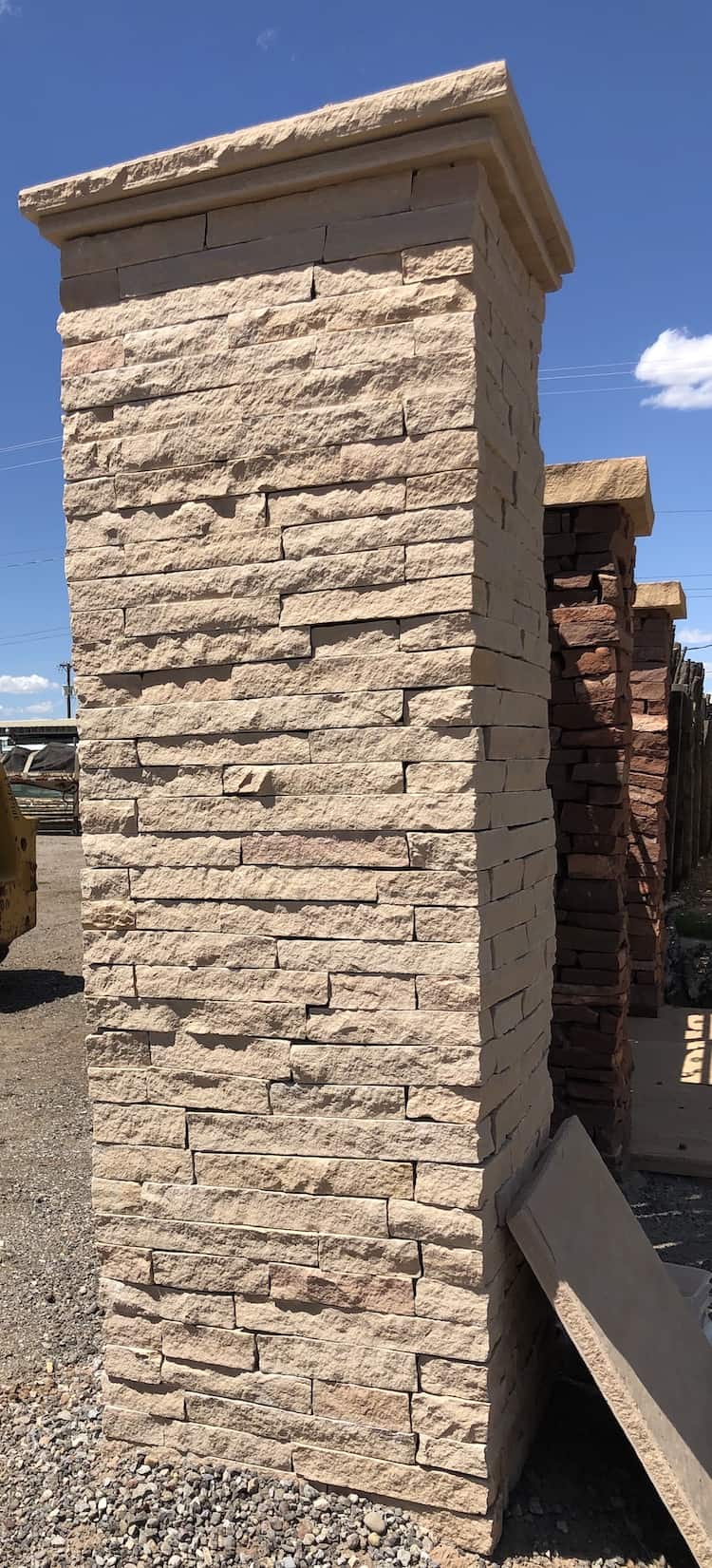 flagstone column at canyone stone